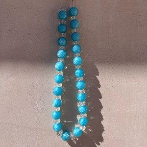 Vintage Plastic Beaded Necklace